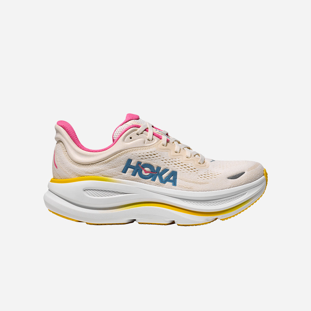 Giày Chạy Bộ Nữ HOKA Bondi Wide: Êm Ái Vượt Trội