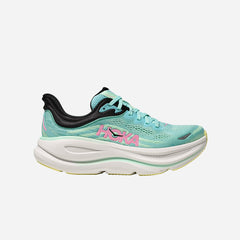 Giày Chạy Bộ Nữ HOKA Bondi 9 Wide - Xanh Mint - Supersports Vietnam