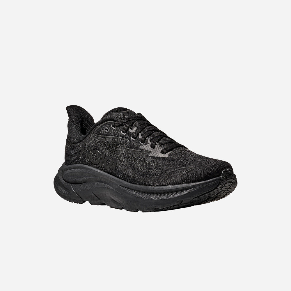 Giày Chạy Bộ Nam HOKA Clifton 10 Wide - Đen - Supersports Vietnam