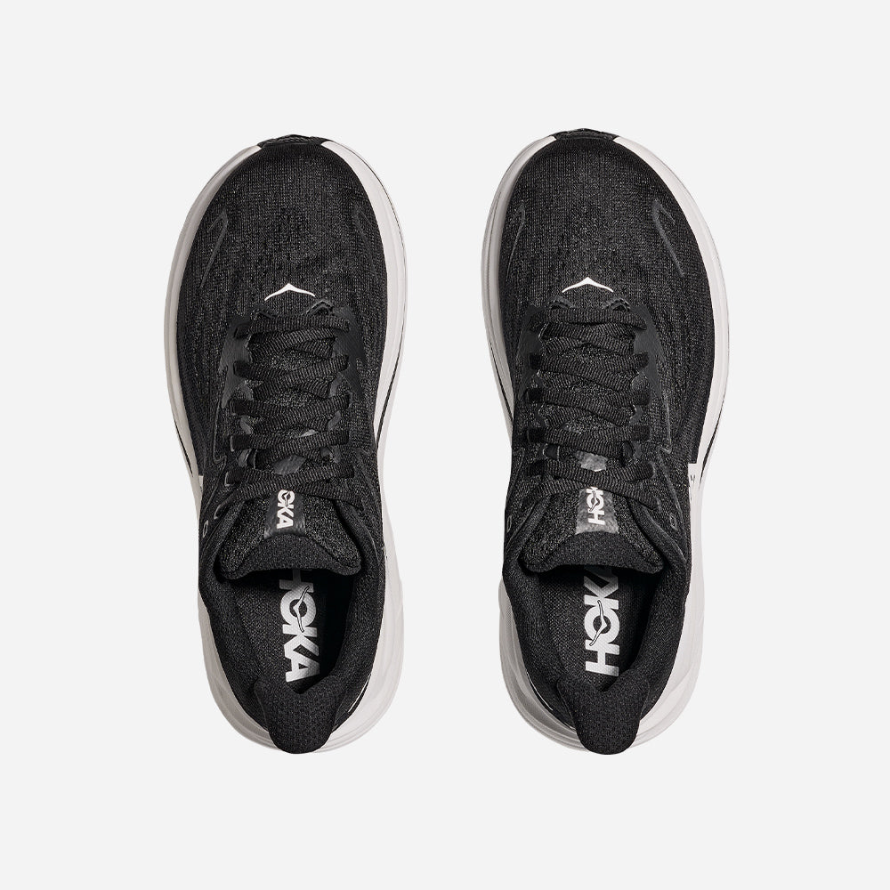 Giày Chạy Bộ Nam HOKA Clifton 10 Wide - Đen - Supersports Vietnam