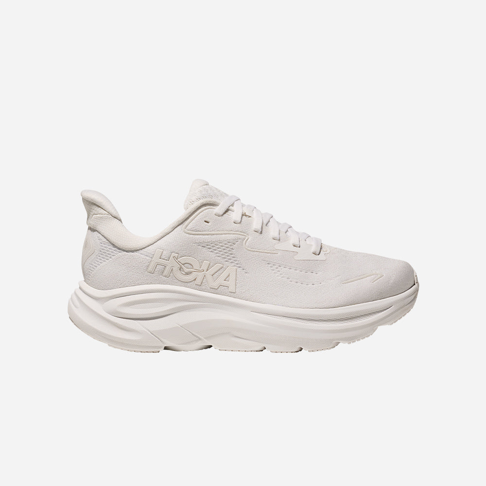 Giày Chạy Bộ Nam HOKA Clifton 10 Wide - Trắng - Supersports Vietnam