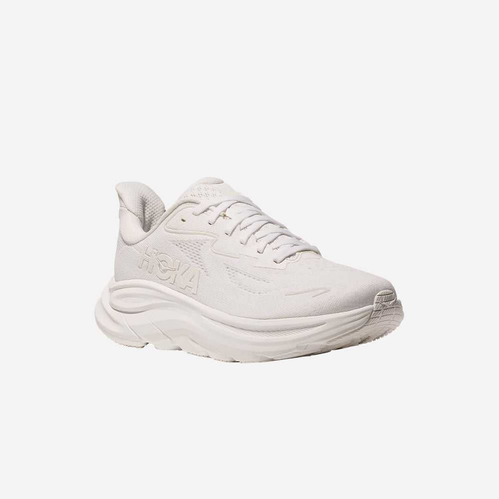 Giày Chạy Bộ Nam HOKA Clifton 10 Wide - Trắng - Supersports Vietnam