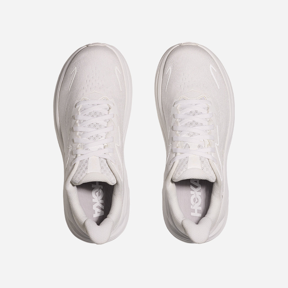 Giày Chạy Bộ Nam HOKA Clifton 10 Wide - Trắng - Supersports Vietnam