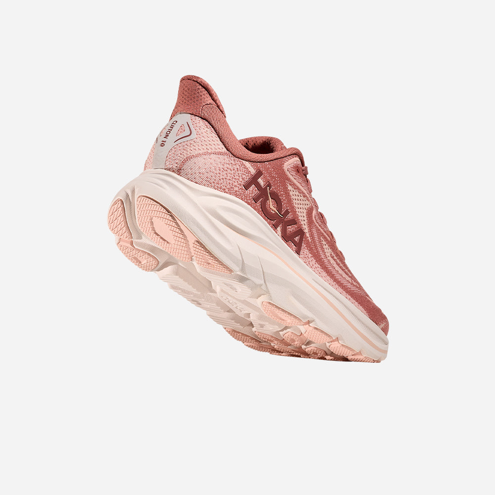 Giày Chạy Bộ Nữ HOKA Clifton 10 Wide - Hồng - Supersports Vietnam
