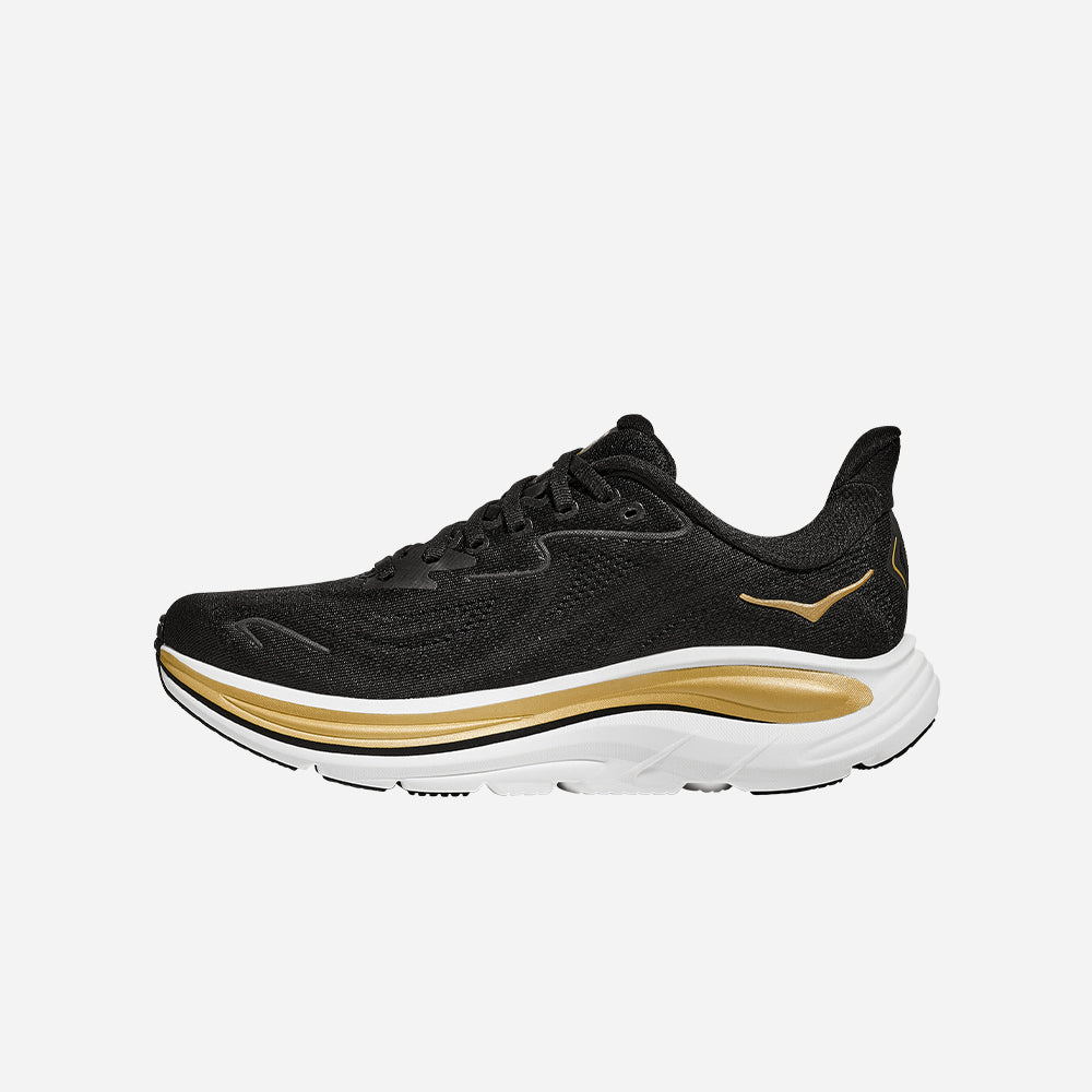 Giày Chạy Bộ Nữ HOKA Clifton 10 Wide - Đen - Supersports Vietnam