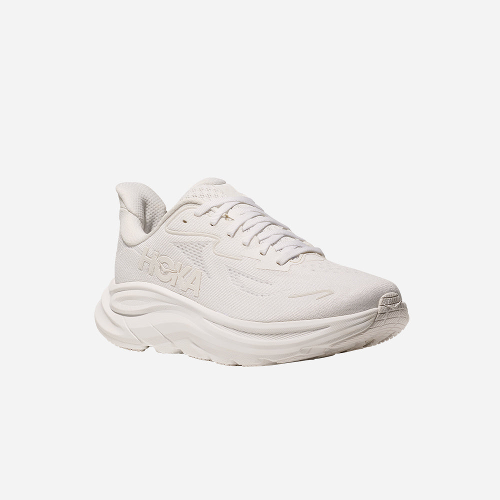 Giày Chạy Bộ Nữ HOKA Clifton 10 Wide - Trắng - Supersports Vietnam