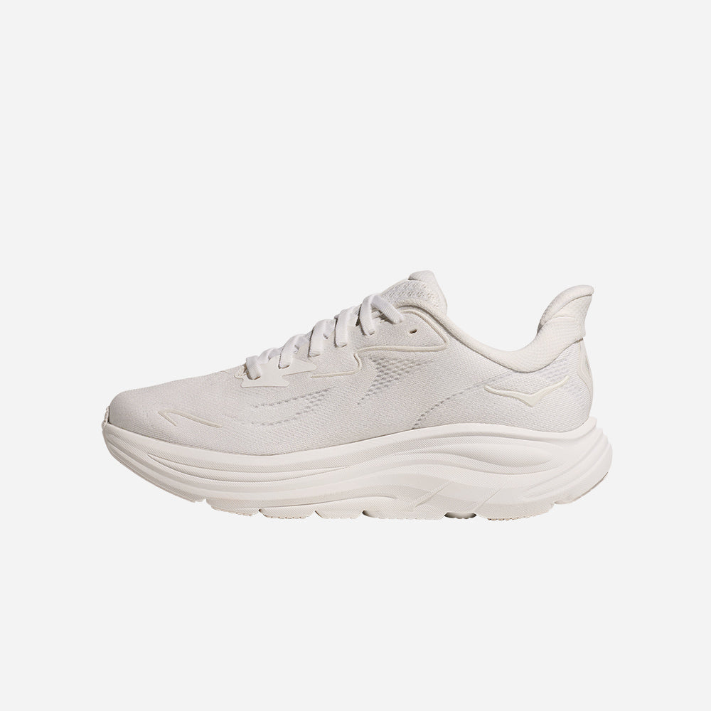 Giày Chạy Bộ Nữ HOKA Clifton 10 Wide - Trắng - Supersports Vietnam