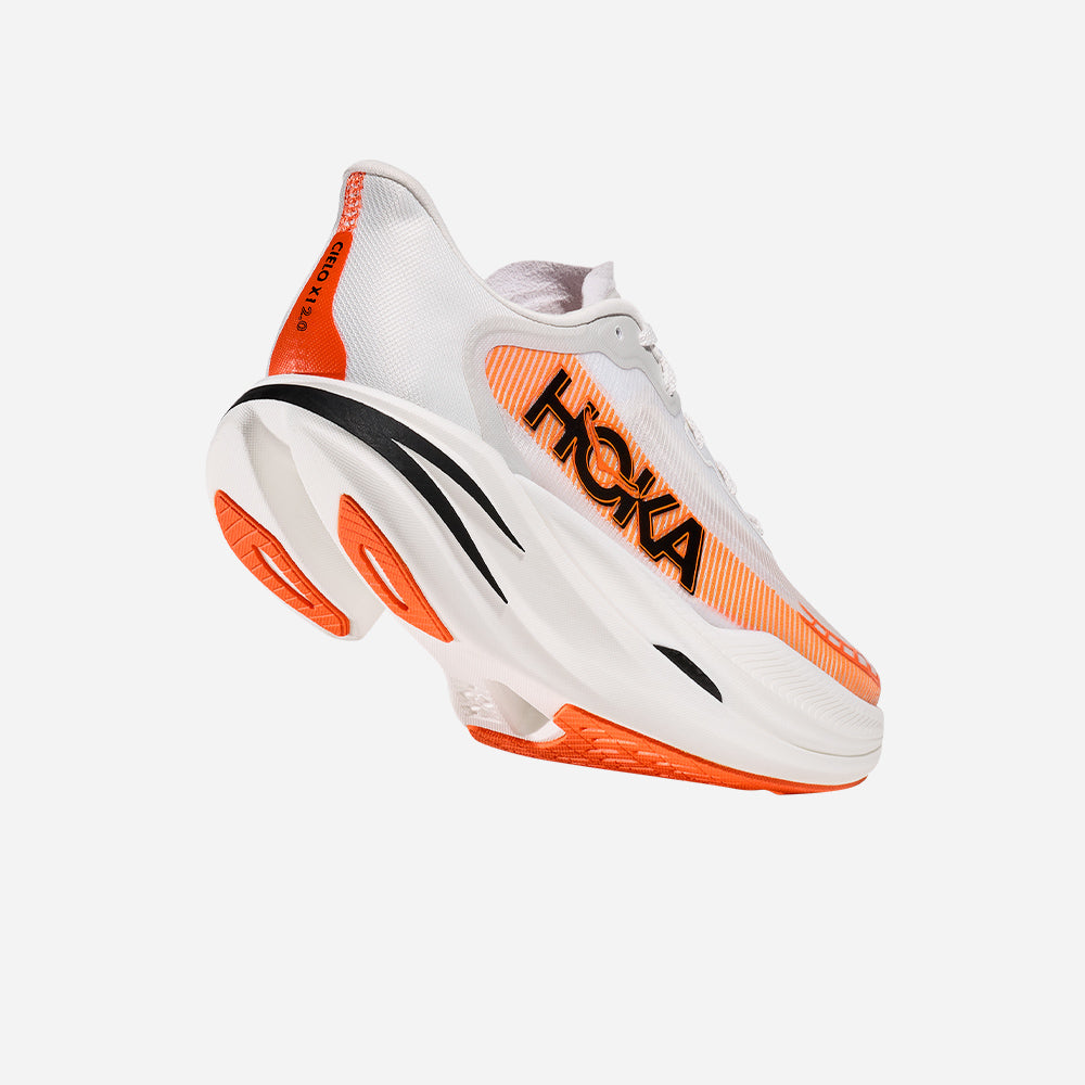 Giày Chạy Bộ Unisex HOKA Cielo X1 2.0 - Trắng - Supersports Vietnam