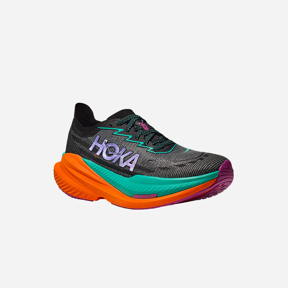 Giày Chạy Bộ Nam HOKA Mach X 2 Wide - Đen - Supersports Vietnam