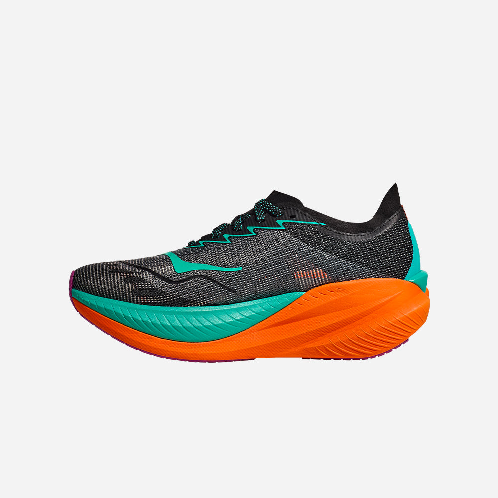 Giày Chạy Bộ Nam HOKA Mach X 2 Wide - Đen - Supersports Vietnam