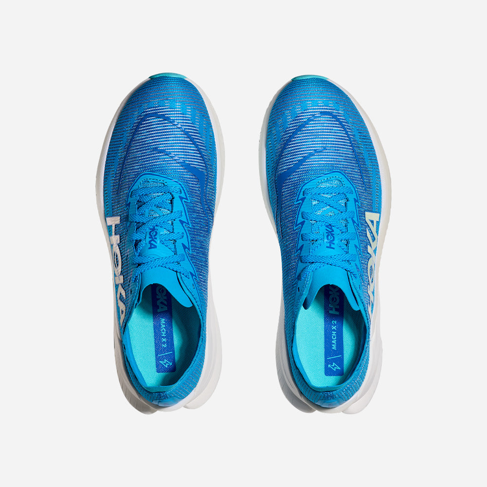 Giày Chạy Bộ Nam HOKA Mach X 2 Wide - Xanh Dương - Supersports Vietnam