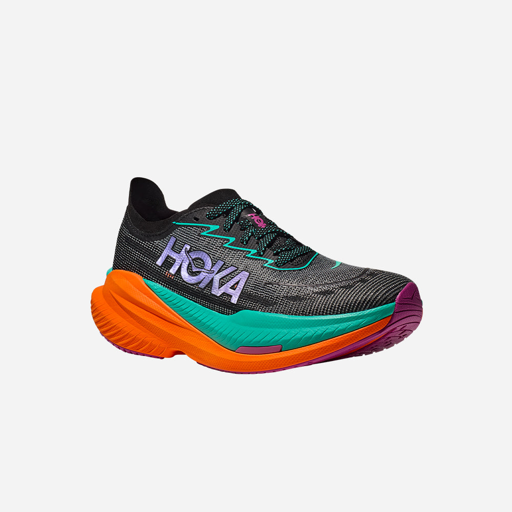 Giày Chạy Bộ Nữ HOKA Mach X 2 Wide - Đen - Supersports Vietnam