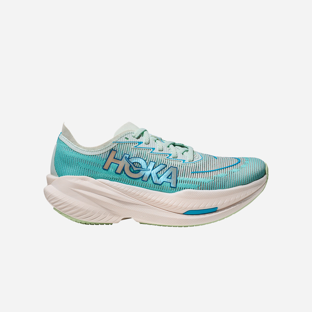 Giày Chạy Bộ Nữ HOKA Mach X 2 Wide - Xanh Dương - Supersports Vietnam