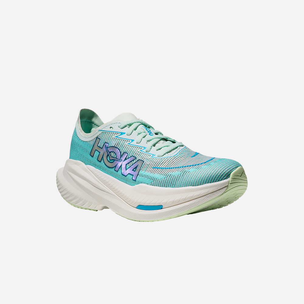 Giày Chạy Bộ Nữ HOKA Mach X 2 Wide - Xanh Dương - Supersports Vietnam