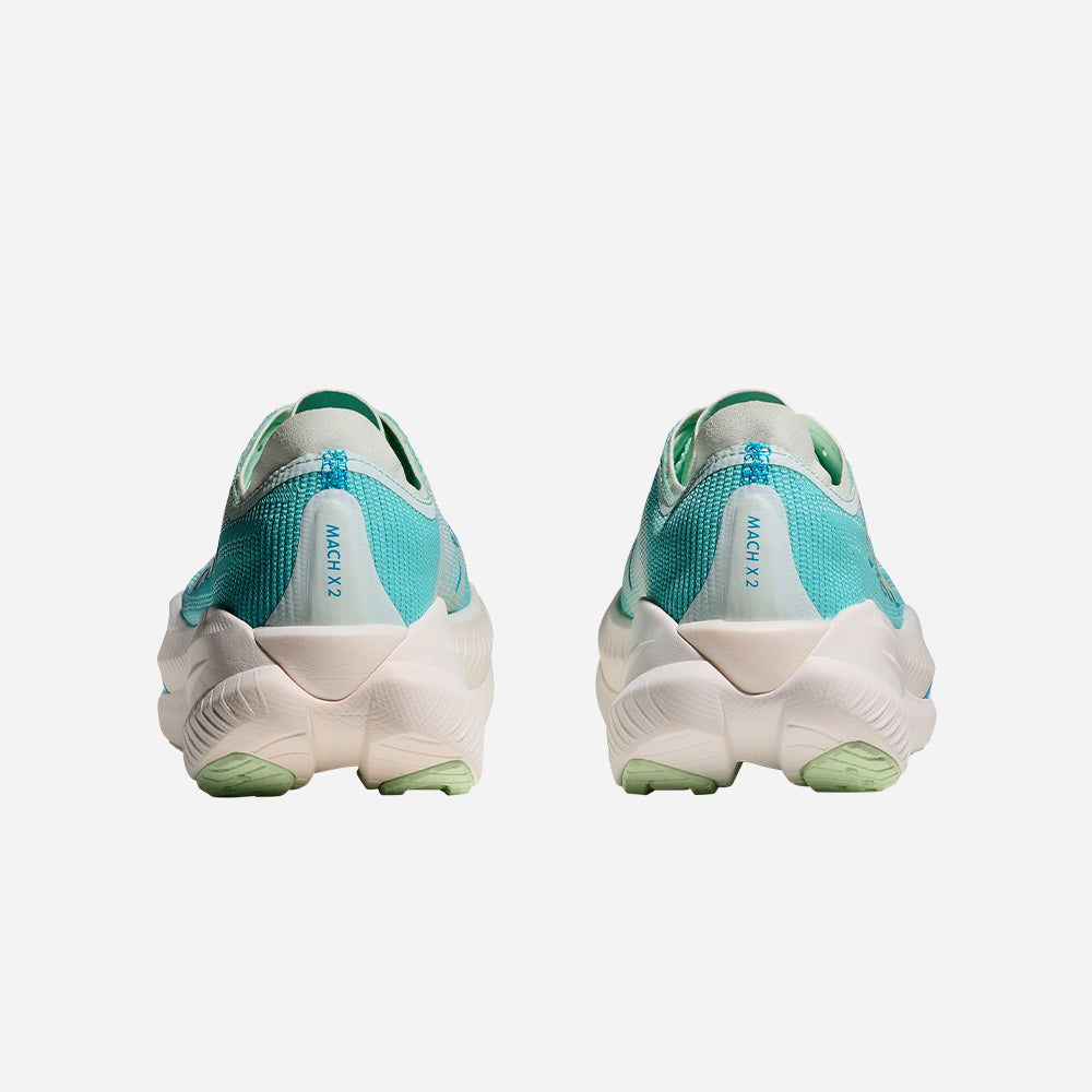 Giày Chạy Bộ Nữ HOKA Mach X 2 Wide - Xanh Dương - Supersports Vietnam