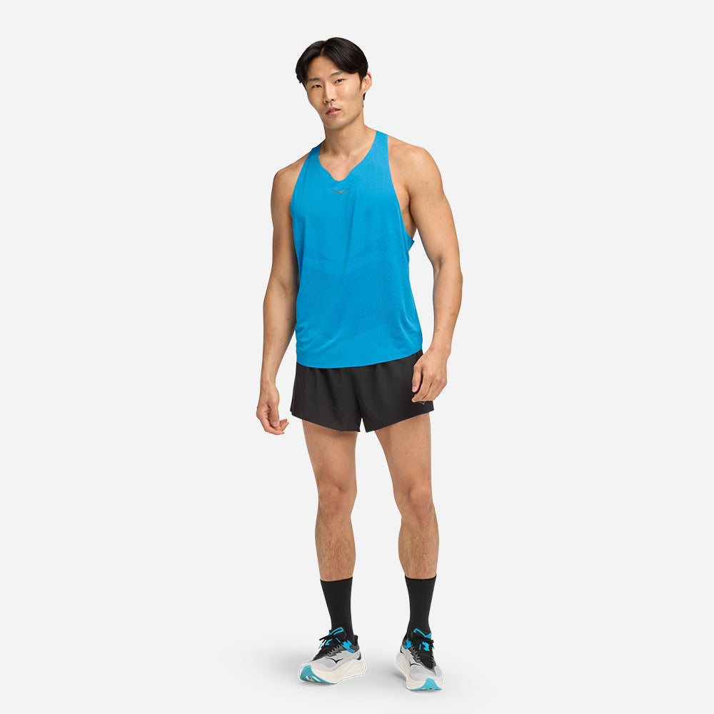 Áo Ba Lỗ Nam HOKA Race Day - Xanh Dương - Supersports Vietnam