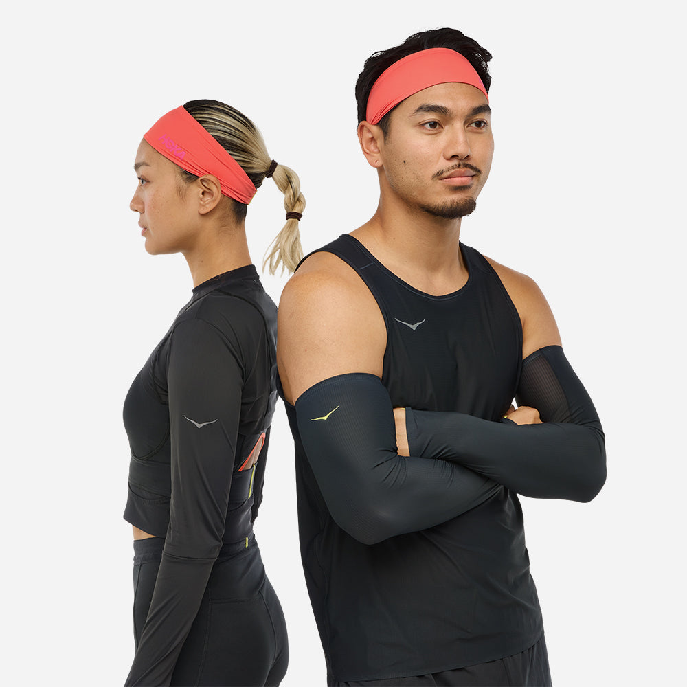Băng Đô Thể Thao HOKA Run - Cam San Hô - Supersports Vietnam