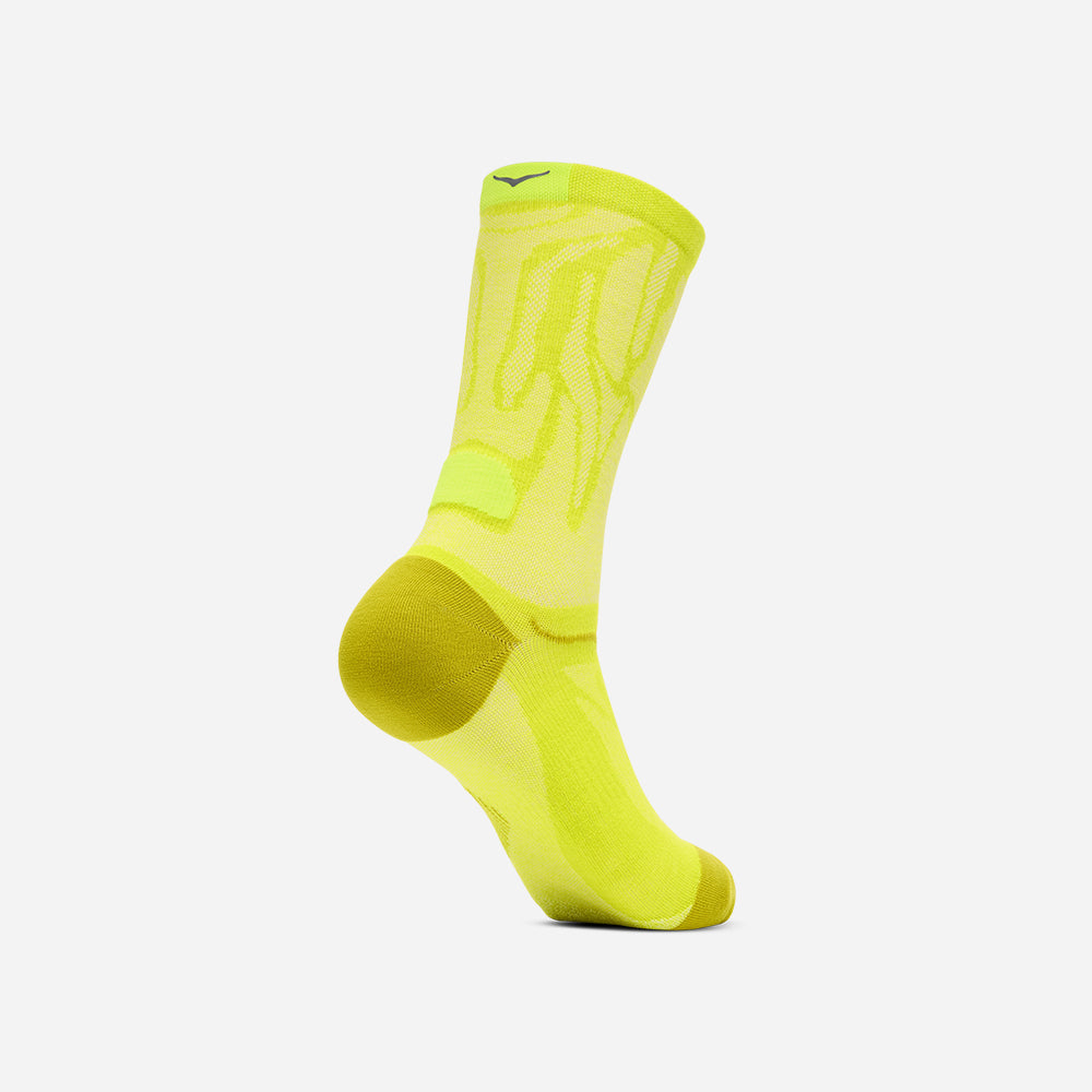 Vớ Thể Thao HOKA Clifton Crew - Vàng - Supersports Vietnam