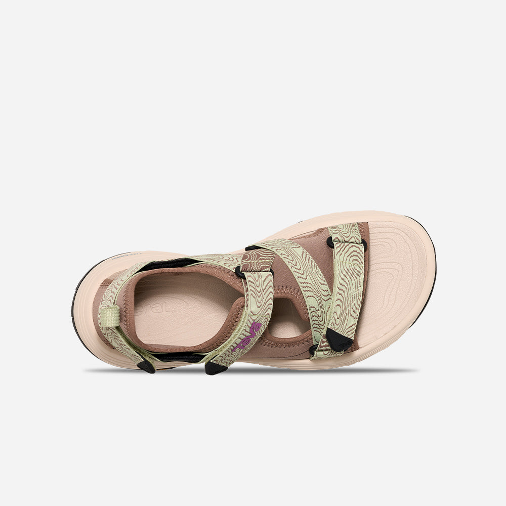 Giày Sandal Nữ Teva Grandview Max - Nâu - Supersports Vietnam