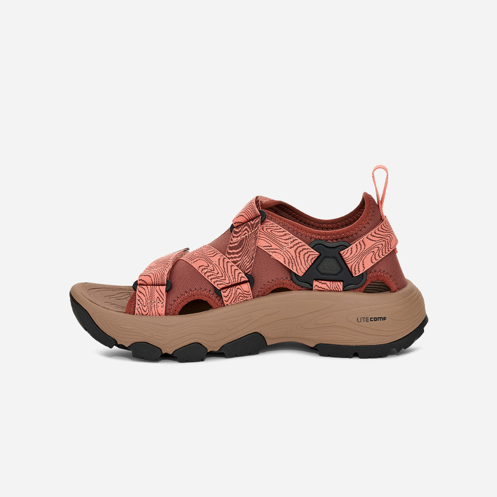 Giày Sandal Nữ Teva Grandview Max - Đỏ - Supersports Vietnam