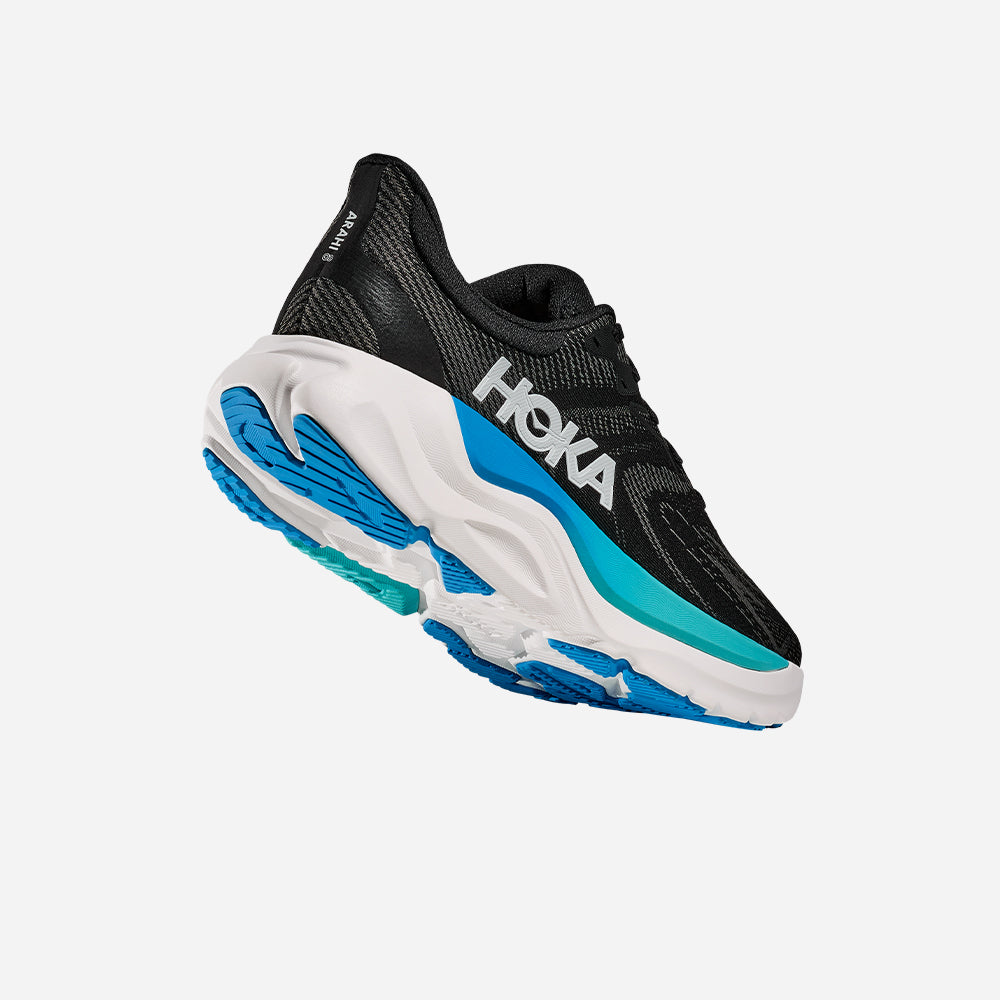 Giày Chạy Bộ Nam HOKA Arahi 8 Wide - Đen - Supersports Vietnam