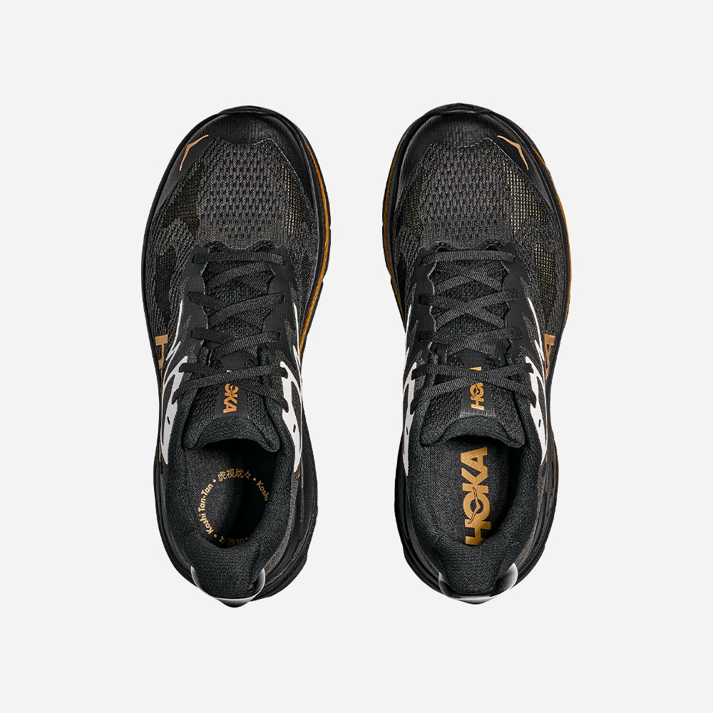 Giày Chạy Trail Nam HOKA Challenger 8 - Đen - Supersports Vietnam