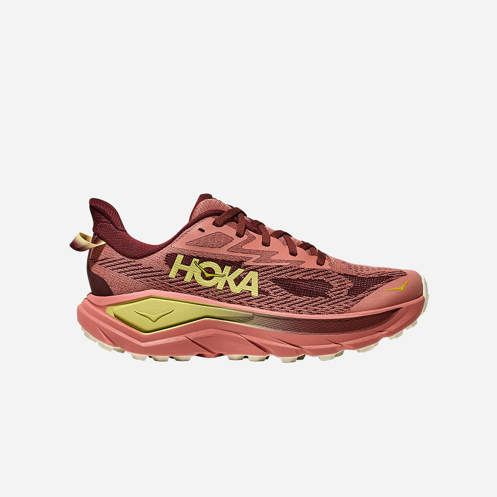 Giày Chạy Bộ Nữ HOKA Challenger 8 Wide - Đỏ - Supersports Vietnam