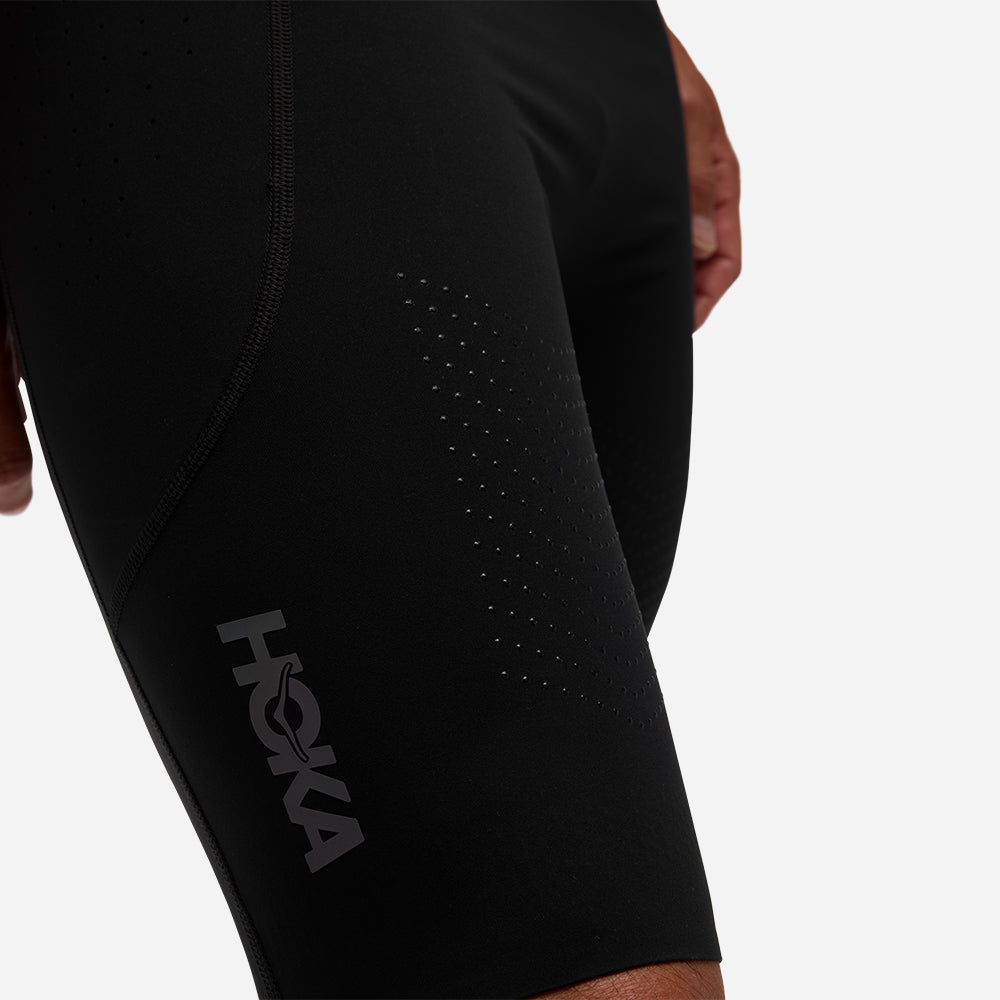 Quần Bó Thể Thao Nam HOKA Skybreeze Half - Đen - Supersports Vietnam