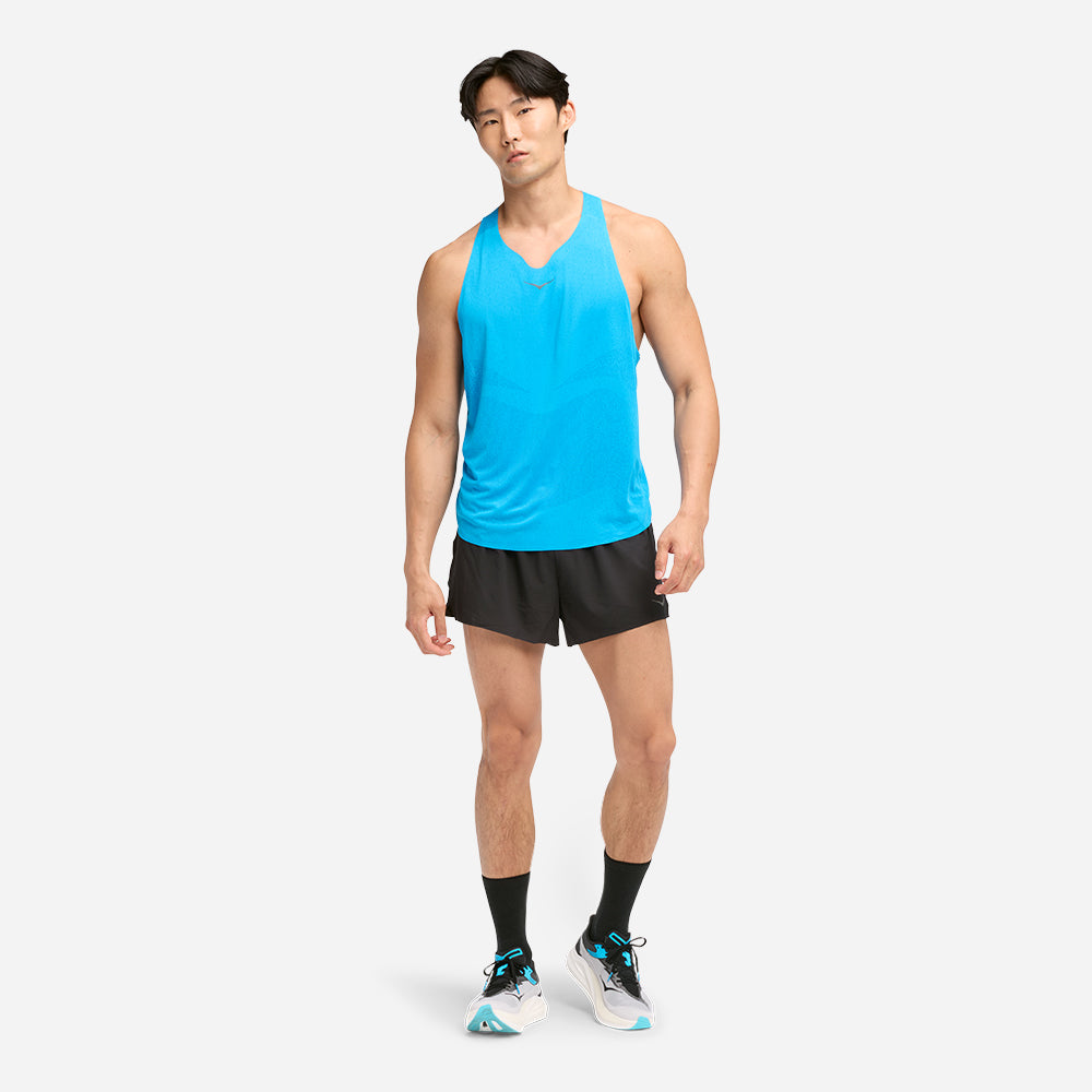 Quần Ngắn Thể Thao Nam HOKA Race Day - Đen - Supersports Vietnam