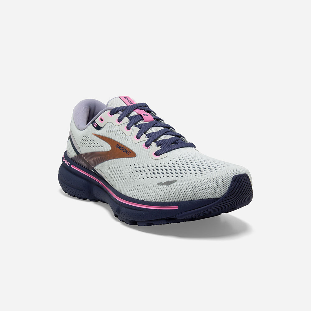 Giày Chạy Bộ Nữ Brooks Ghost 15 - Xanh Mint - Supersports Vietnam