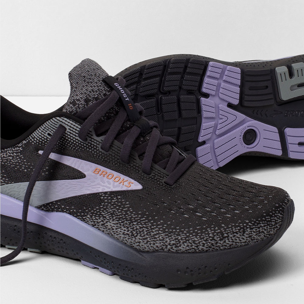 Giày Chạy Bộ Nữ Brooks Ghost 16 - Đen - Supersports Vietnam