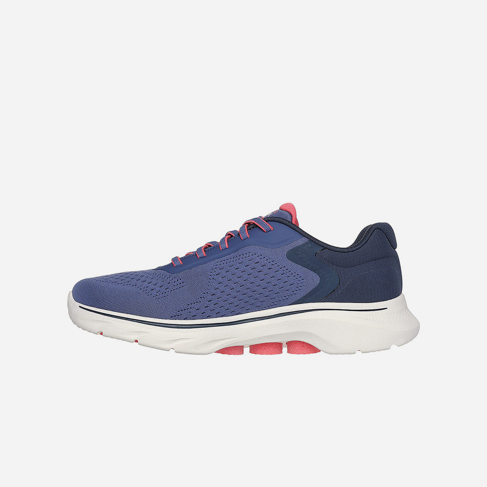 Giày Luyện Tập Nữ Skechers GOwalk 7 - Xanh Navy - Supersports Vietnam