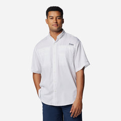 Áo Sơ Mi Tay Ngắn Nam Columbia Tamiami™ Ii - Trắng - Supersports Vietnam
