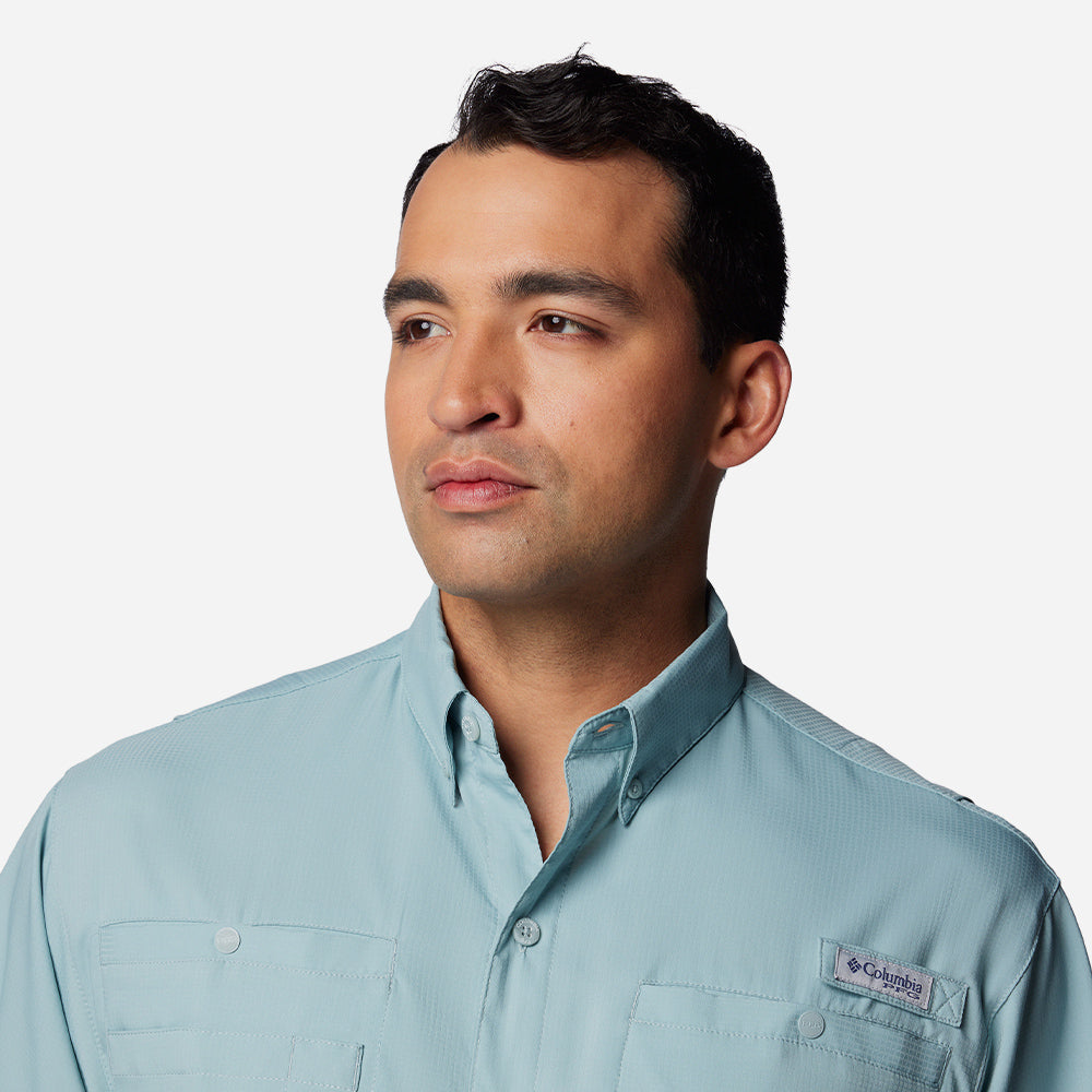 Áo Sơ Mi Tay Ngắn Nam Columbia Tamiami™ Ii - Xanh Dương - Supersports Vietnam