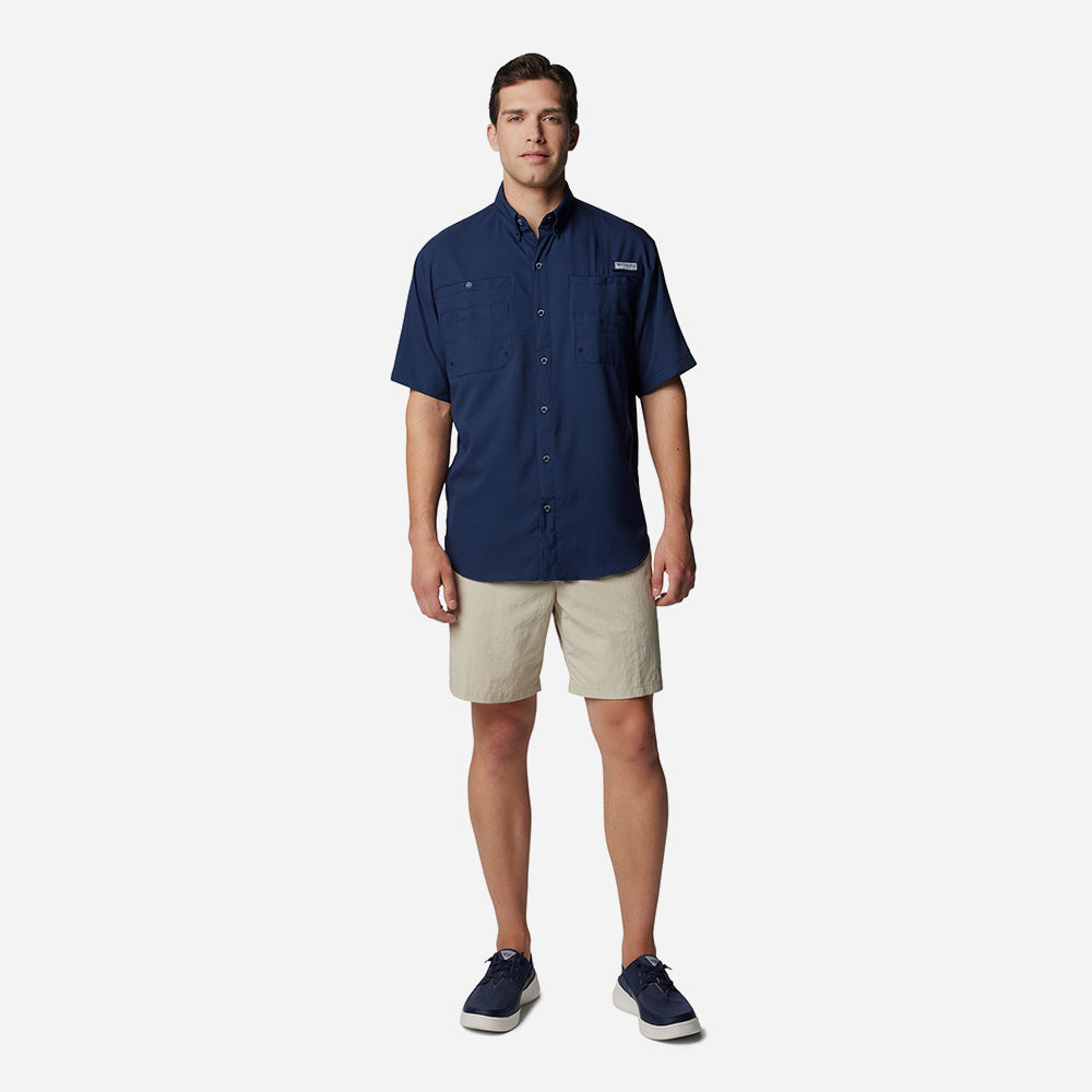 Áo Sơ Mi Tay Ngắn Nam Columbia Tamiami™ Ii - Xanh Navy - Supersports Vietnam