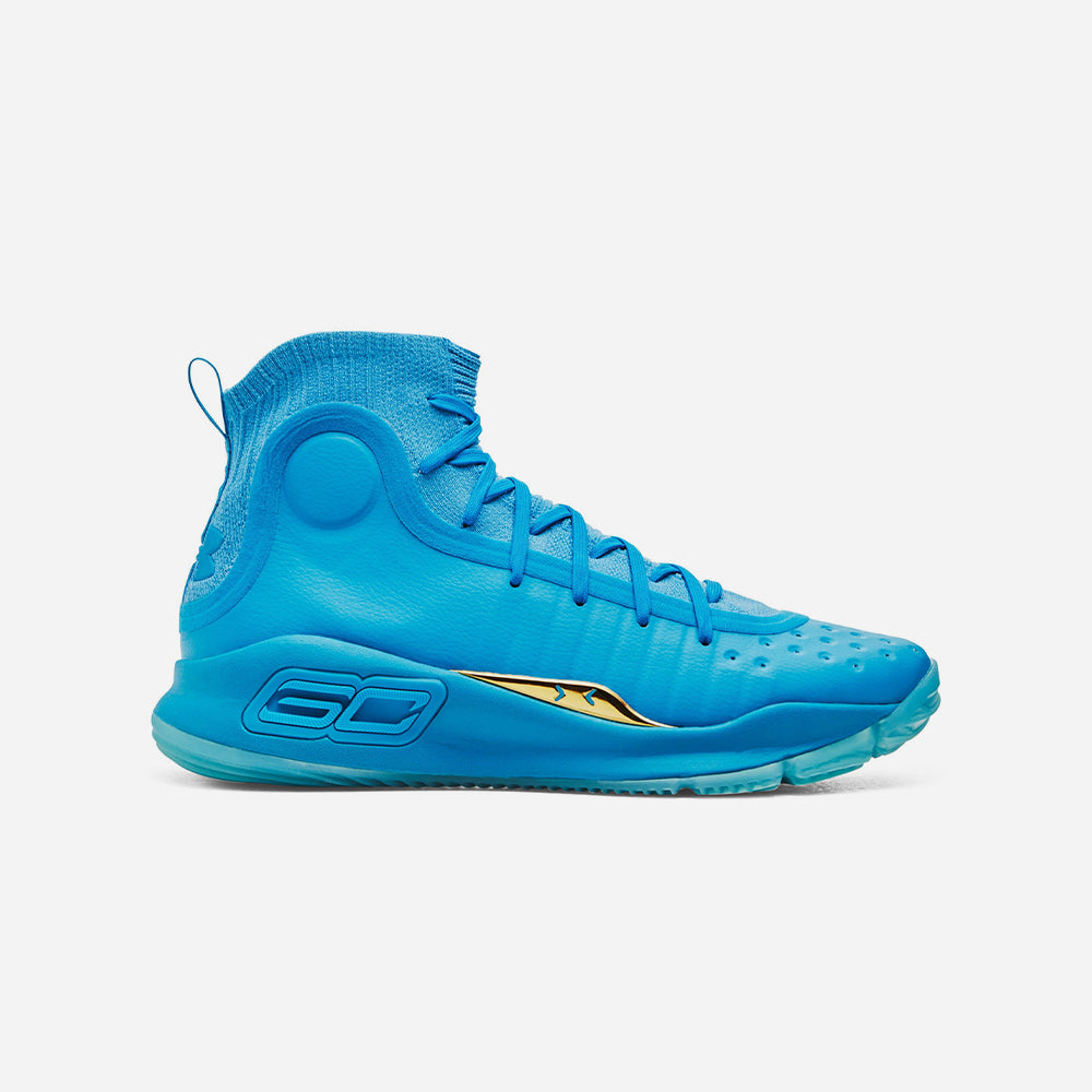 Giày Bóng Rổ Nam Under Armour Curry 4 Retro - Xanh Dương