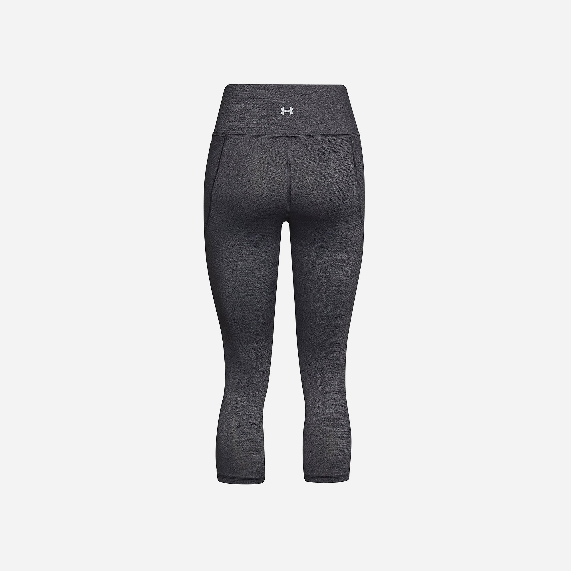 Quần Bó Thể Thao Nữ Under Armour Meridian Heather Crop - Supersports Vietnam