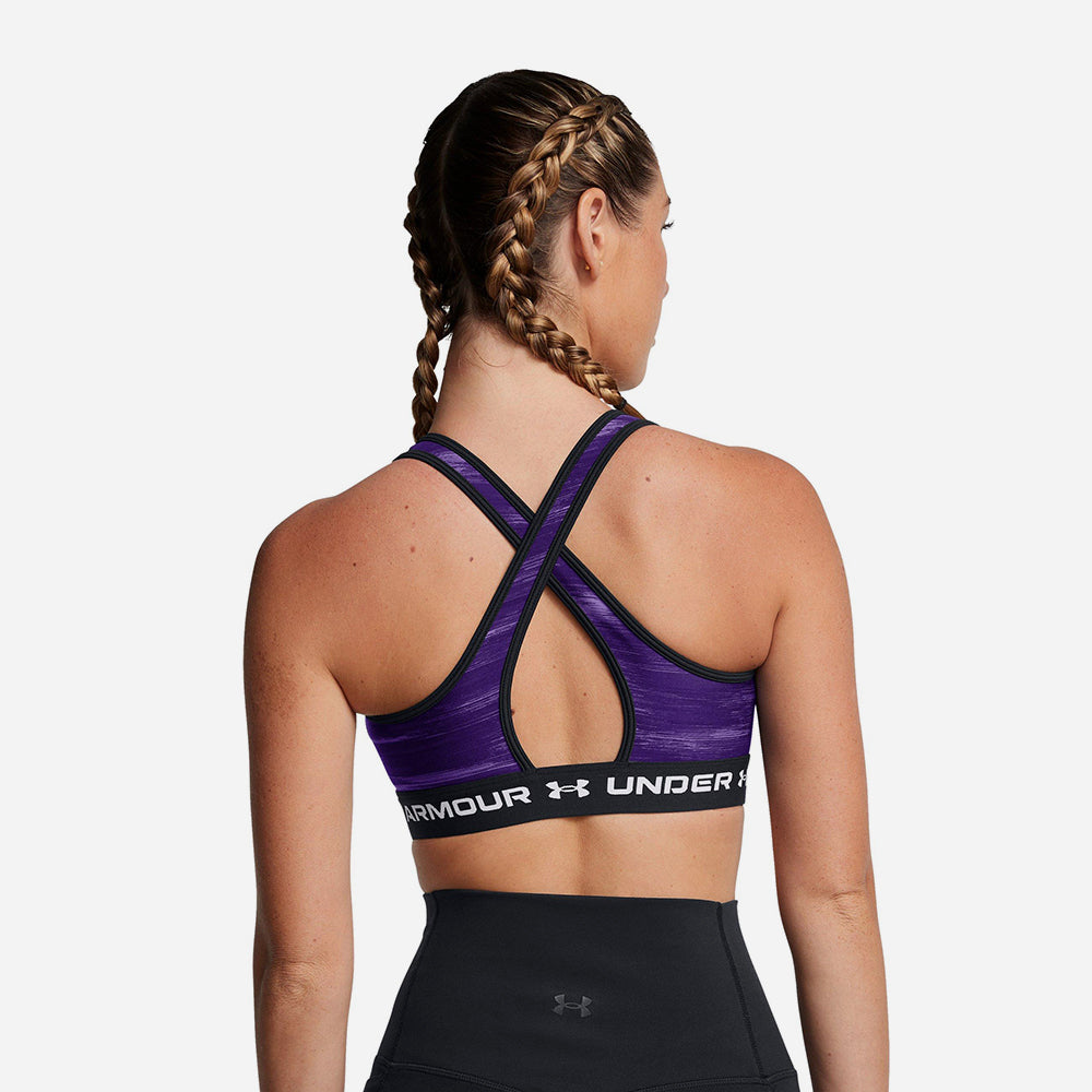 Áo Bra Thể Thao Nữ Under Armour Crossback Mid - Supersports Vietnam