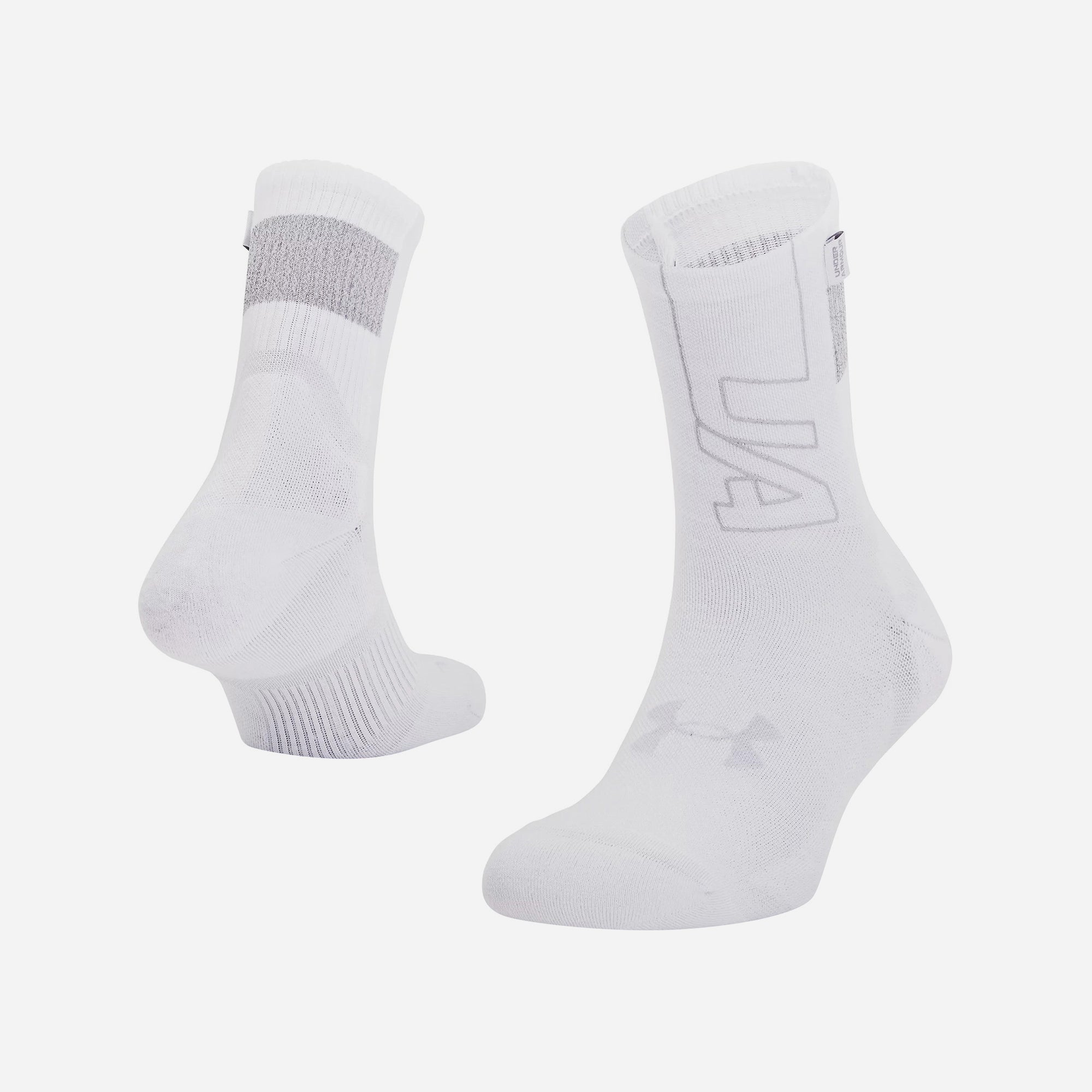 Vớ Thể Thao Under Armour Dry™ Run Crew (1 Đôi) - Supersports Vietnam