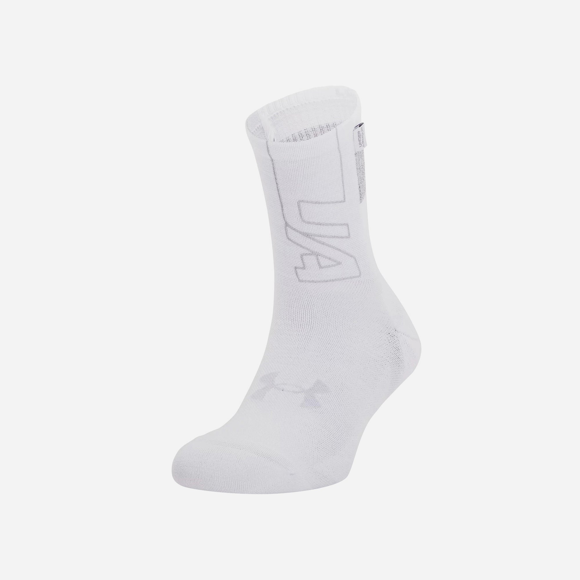 Vớ Thể Thao Under Armour Dry™ Run Crew (1 Đôi) - Supersports Vietnam
