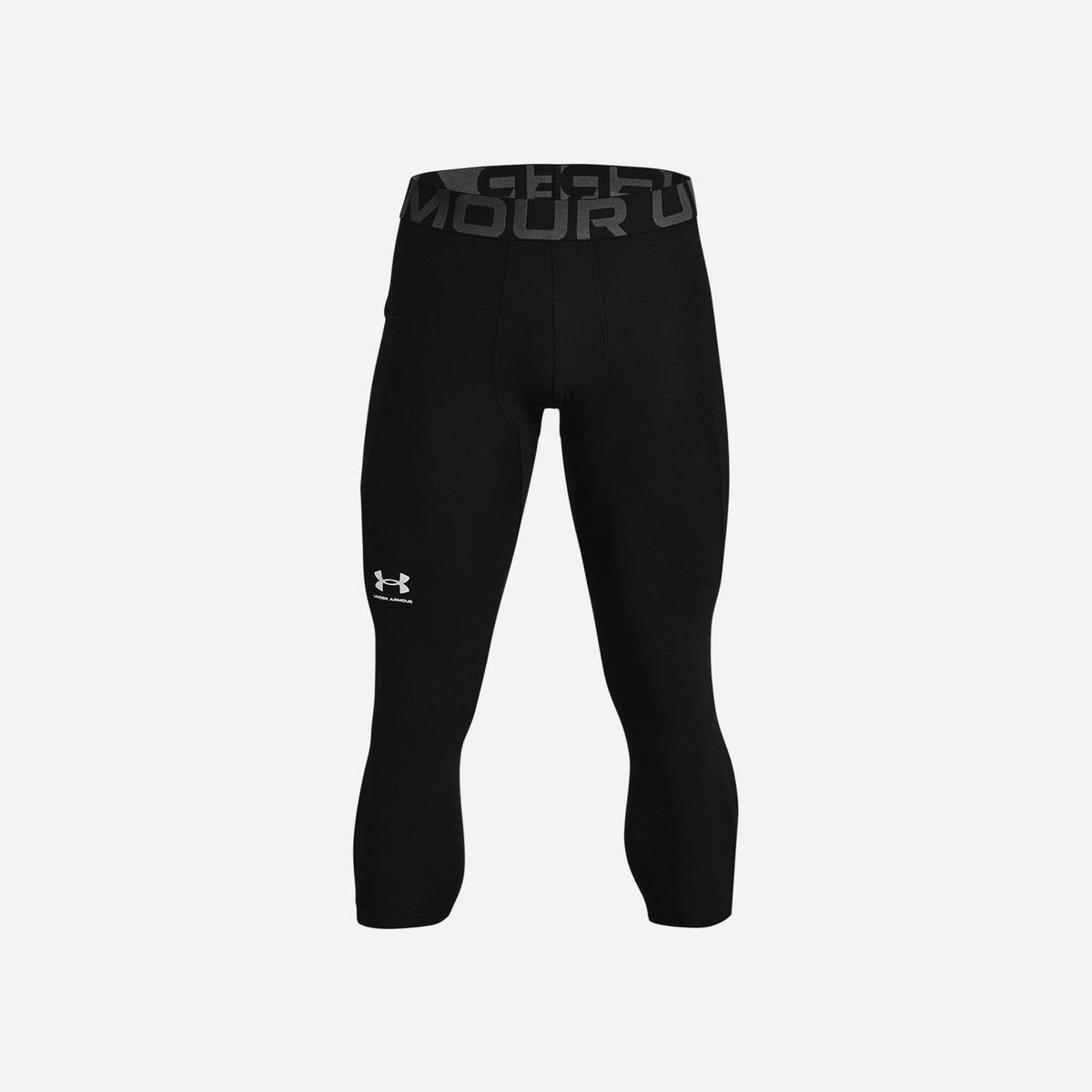 Men's Black Under Armour 3/4 Spandex Tights Compression Pants
