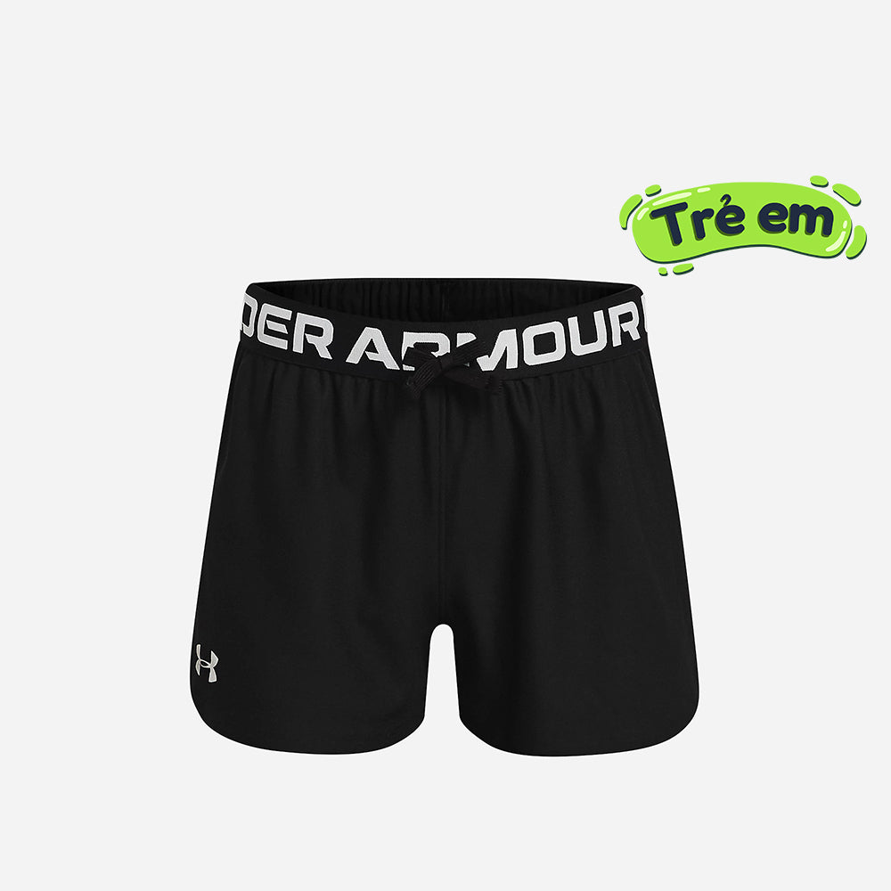Supersports Vietnam Official, Kids' Under Armour Play Up Shorts - Black