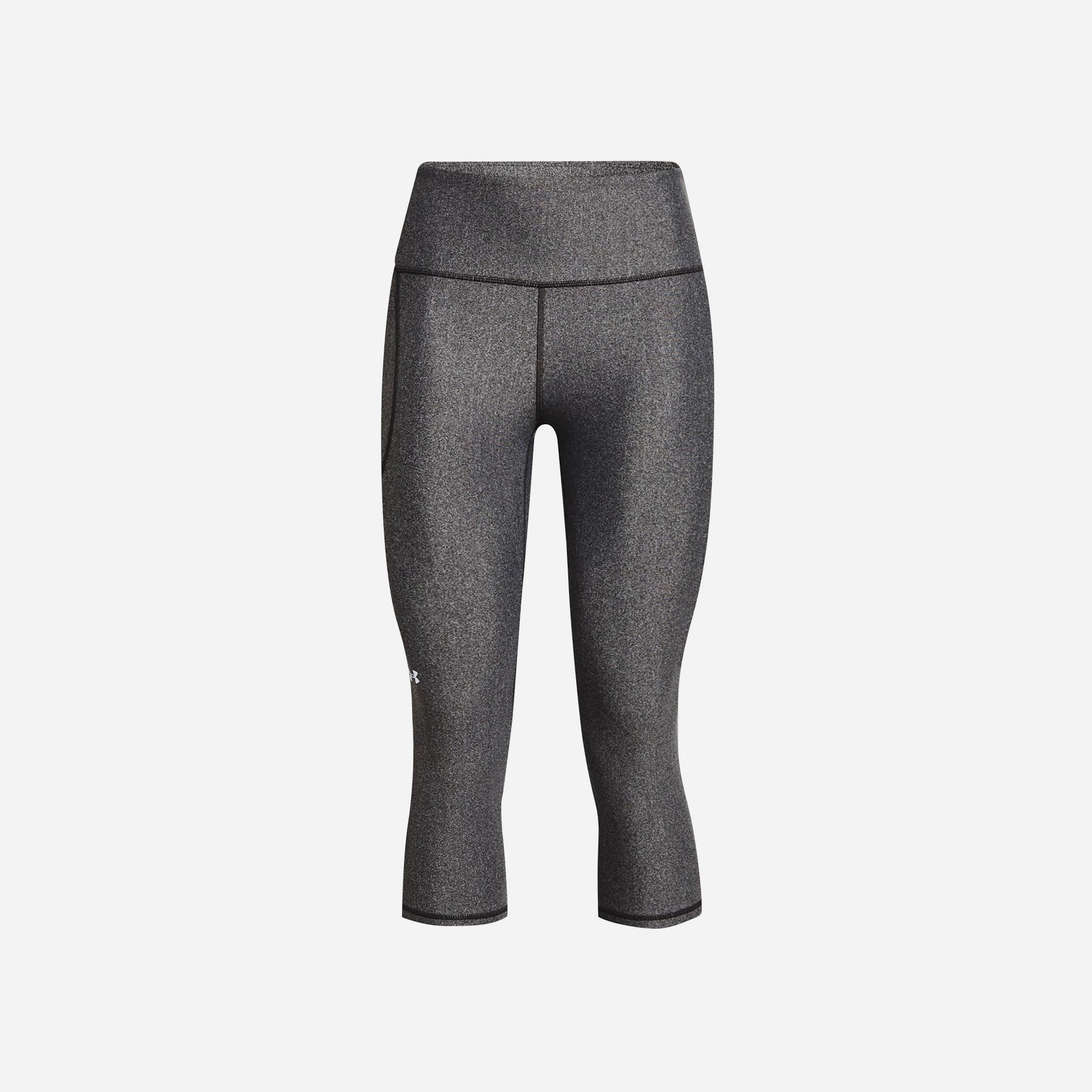 Quần Bó Thể Thao Nữ Under Armour Heatgear® No-Slip Waistband Capris - Supersports Vietnam