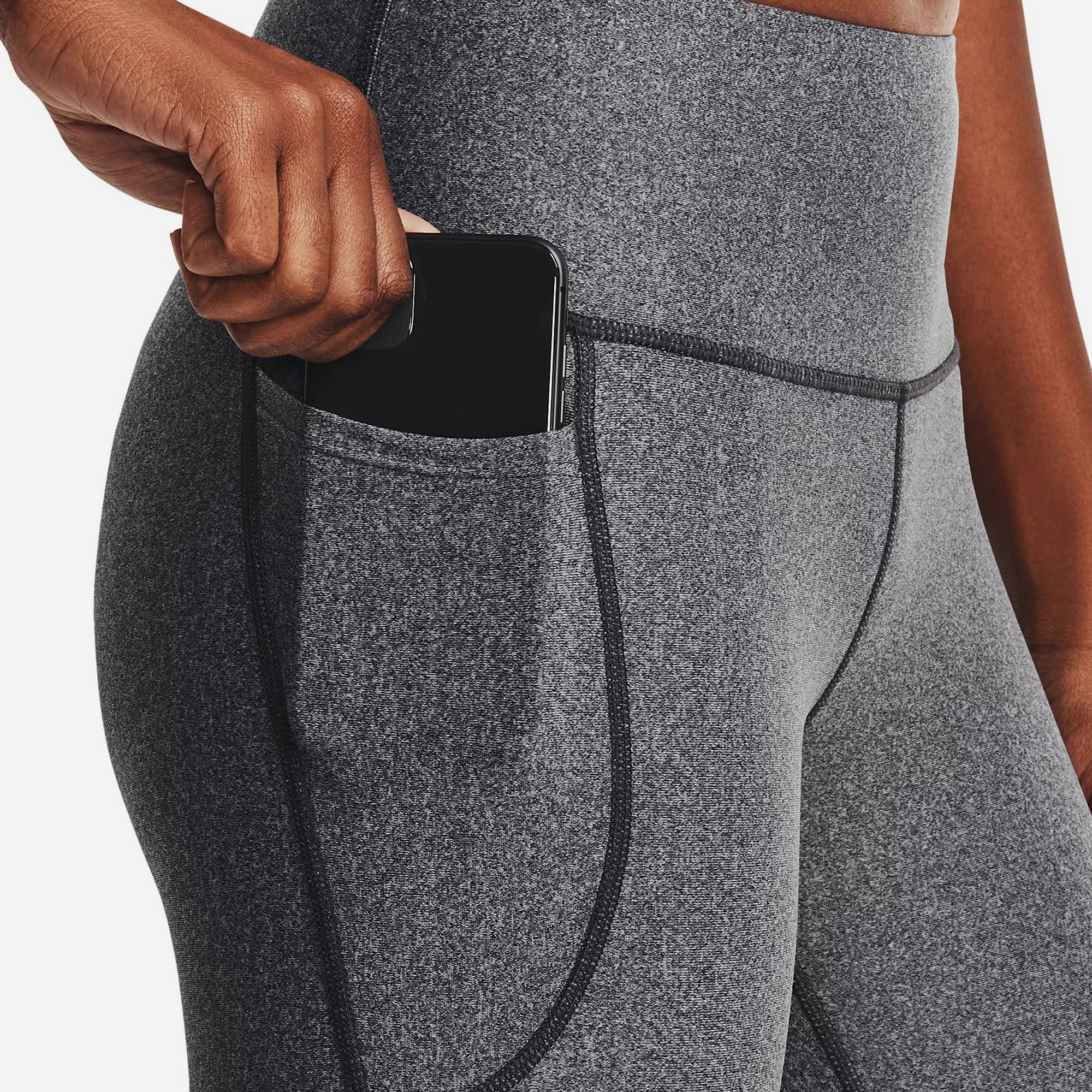 Quần Bó Thể Thao Nữ Under Armour Heatgear® No-Slip Waistband Capris - Supersports Vietnam