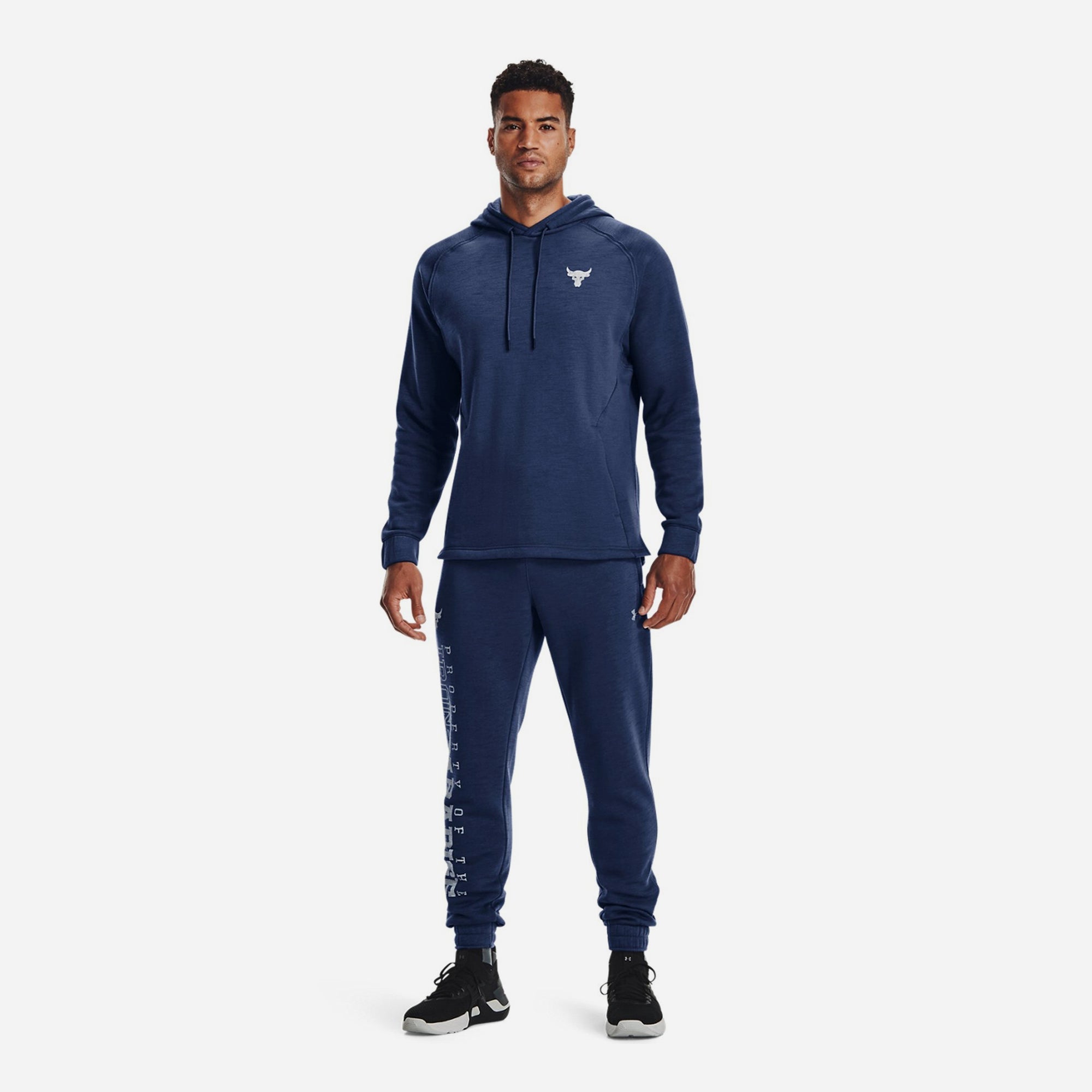 Áo Hoodie Nam Under Armour Project Rock Charged Cotton® Fleece - Supersports Vietnam