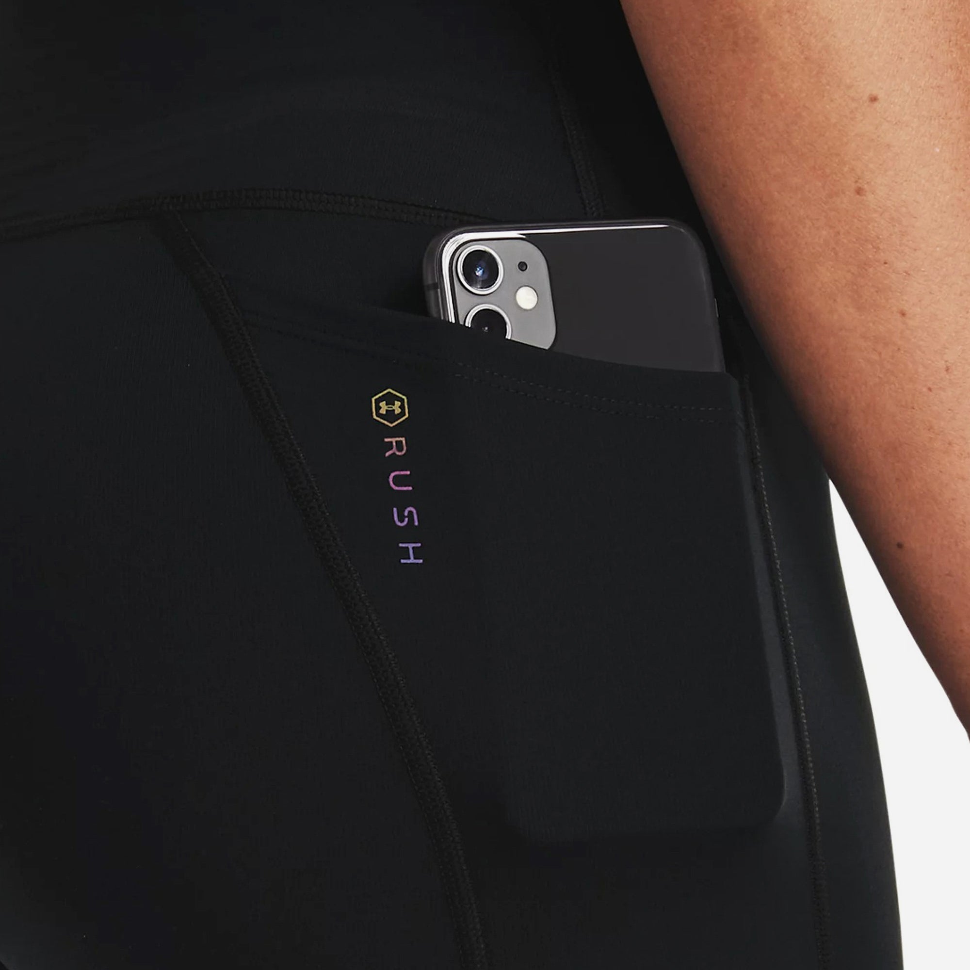 Quần Bó Thể Thao Nữ Under Armour Rush No-Slip Waistband Capris - Supersports Vietnam