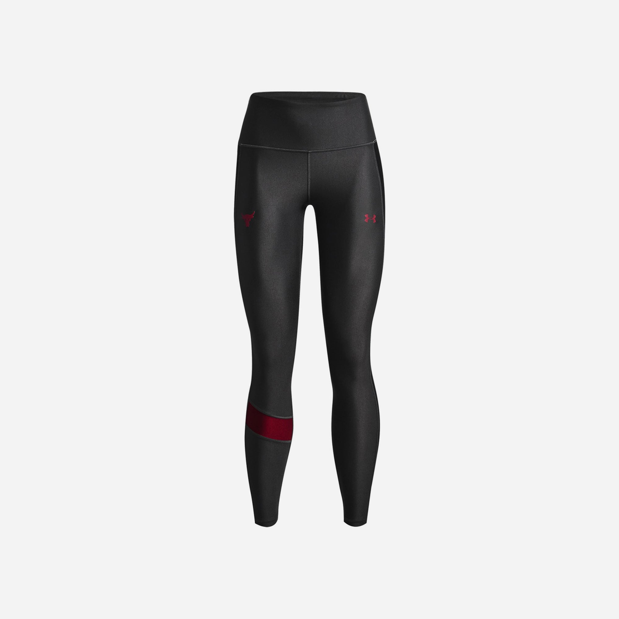 Quần Bó Thể Thao Nữ Under Armour Project Rock Heatgear® No-Slip Waistband - Supersports Vietnam