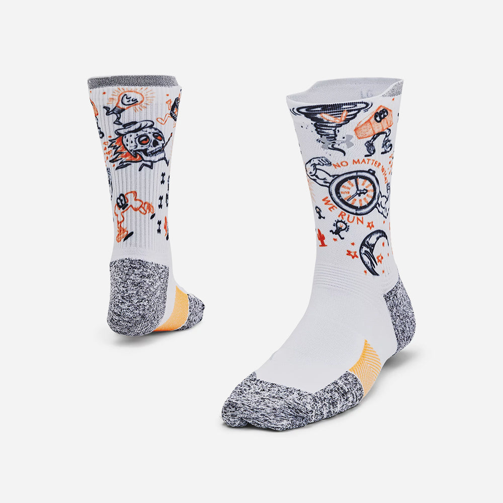 Vớ Thể Thao Under Armour Armourdry™ Run Cushion Mid - Supersports Vietnam