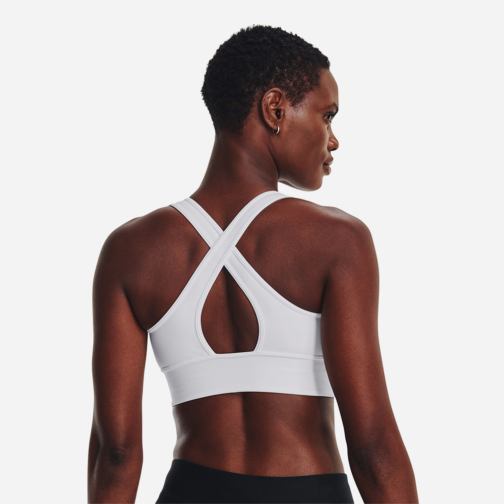 Áo Tập Nữ Under Armour Crossback Longline Medium Support - Supersports Vietnam