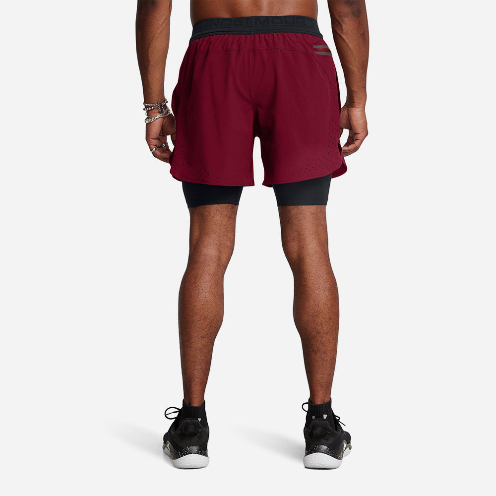 Quần Ngắn Nam Under Armour Peak Woven 2-In-1 - Supersports Vietnam